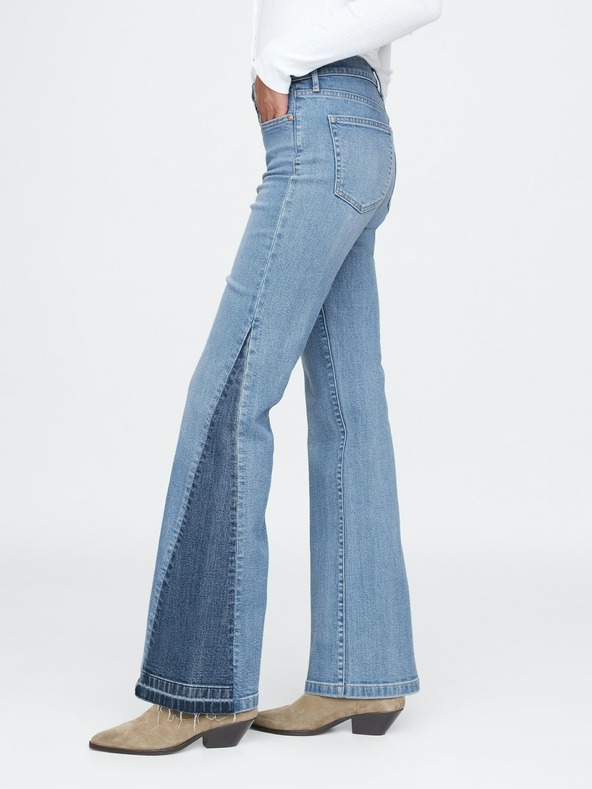 GAP Jeans ’70s Flare High Rise Patched GAP