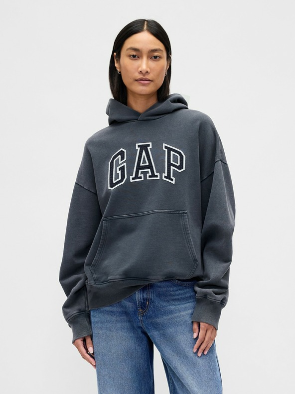 GAP Oversize Sweatshirt Unisex Logo Heavyweight GAP