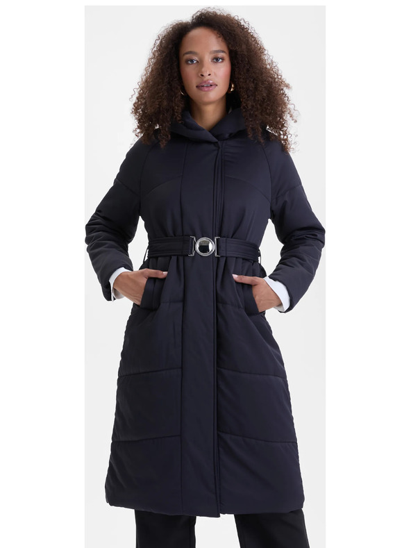 Orsay Schwarzer Damen-Steppmantel ORSAY