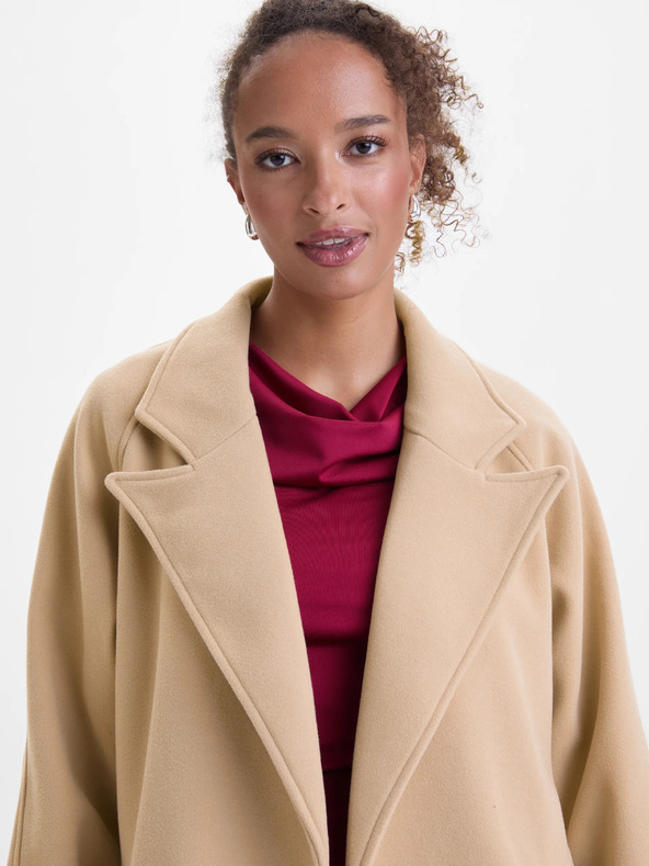 Orsay Beigefarbener Damenmantel ORSAY