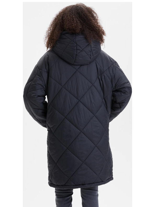 Orsay Schwarzer Damen-Steppmantel ORSAY