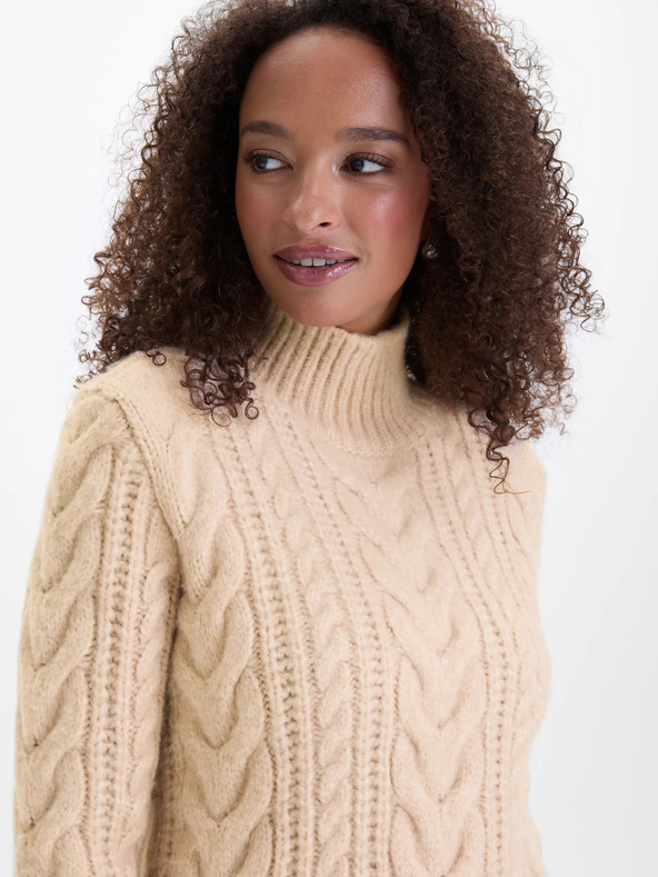 Orsay Beiger Damen Rollkragen ORSAY