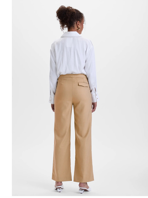 Orsay Beigefarbene Damenhose ORSAY