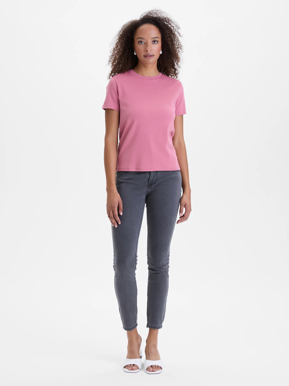 Orsay Rosa Damen Kurzarm-T-Shirt ORSAY