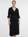 Orsay Schwarzes Damen-Wickelkleid ORSAY