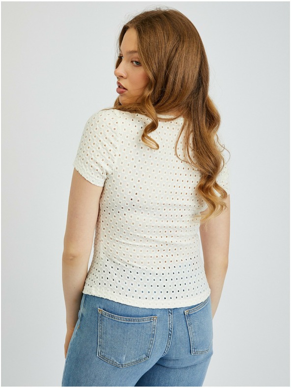 Orsay Weißes Damen T-Shirt ORSAY