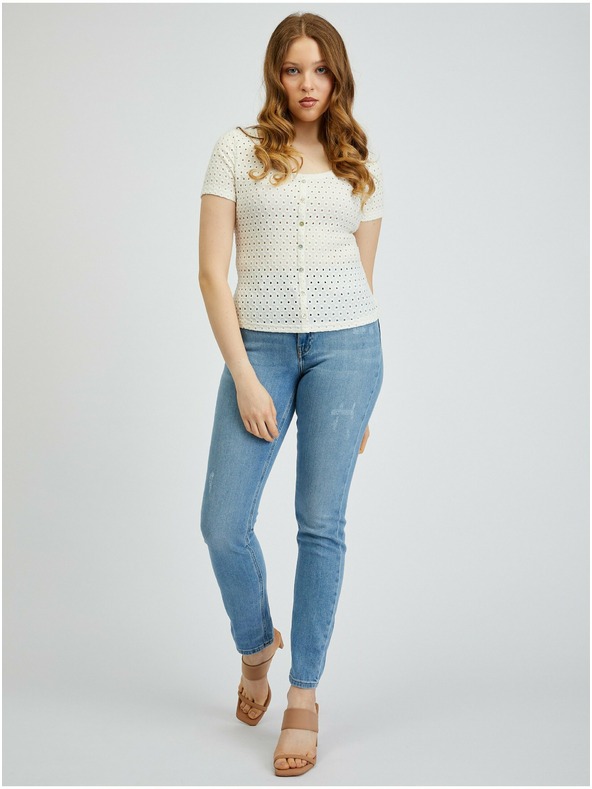 Orsay Weißes Damen T-Shirt ORSAY