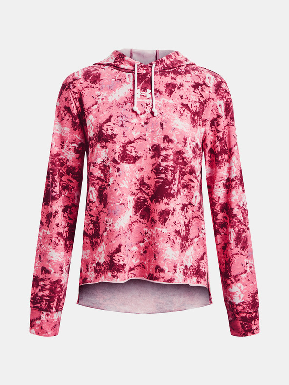 Under Armour Damen Sweatshirt Under Armour Rival Terry Print Hoodie