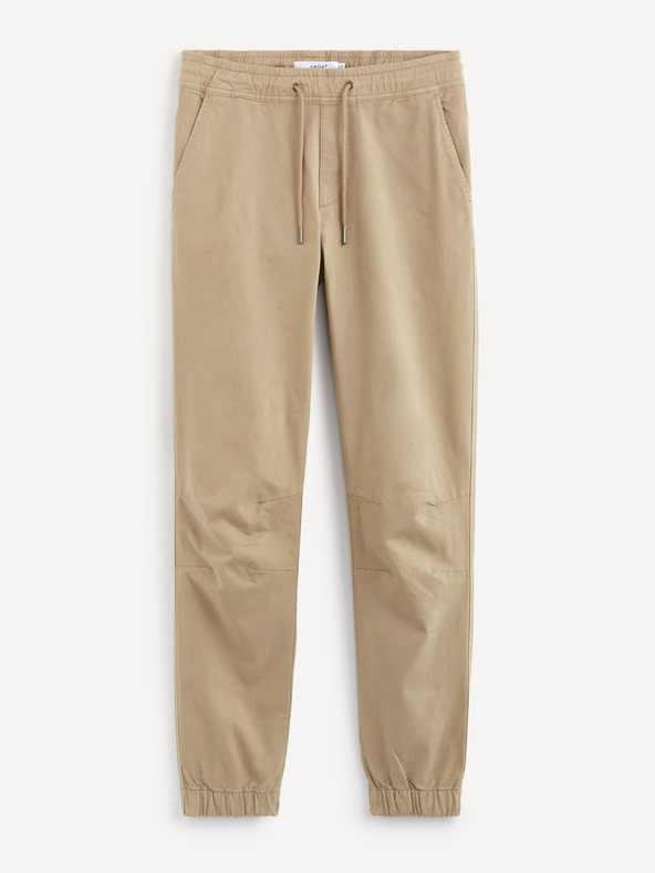 Celio Beige Herrenhosen Celio