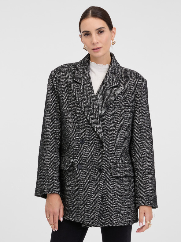 Orsay Dunkelgrauer kurzer Damenmantel von ORSAY