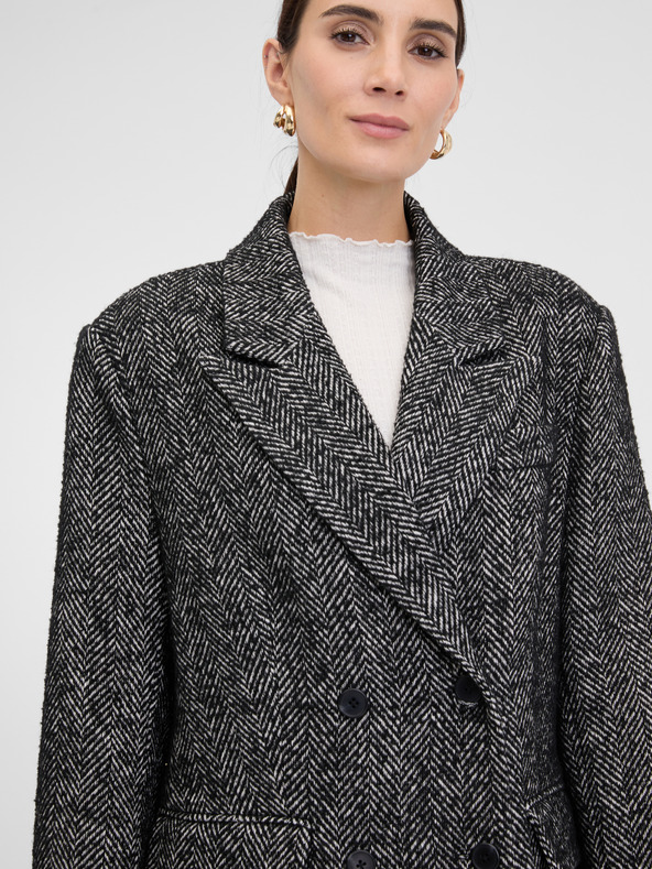 Orsay Dunkelgrauer kurzer Damenmantel von ORSAY