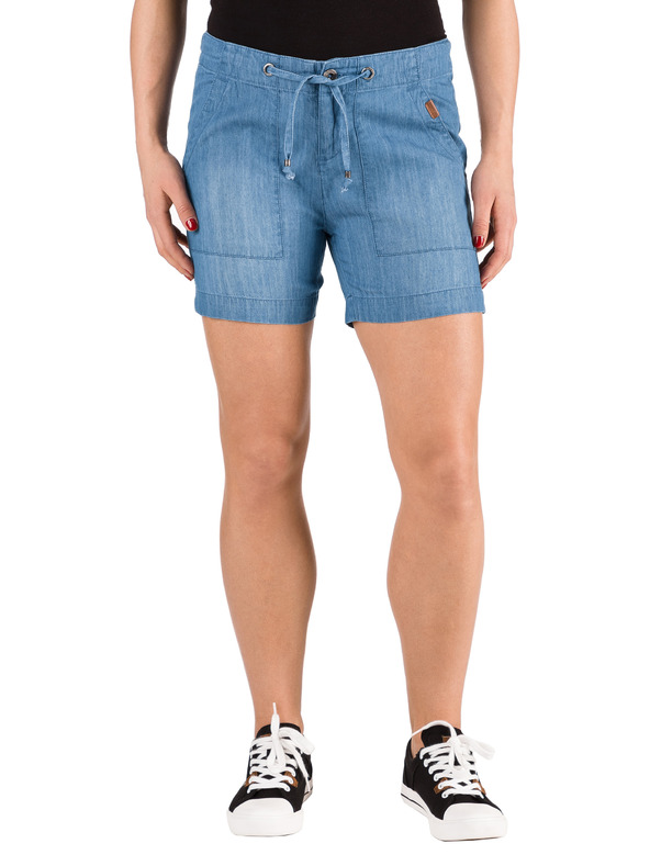 Sam 73 Blaue Damen Denim Shorts SAM 73