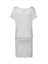 Sam 73 Graues Damenkleid mit Krawatte SAM 73