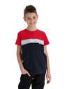 Sam 73 Blaues und rotes Jungen-T-Shirt mit SAM 73