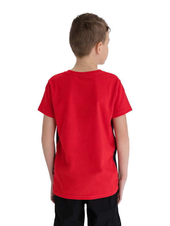 Sam 73 Blaues und rotes Jungen-T-Shirt mit SAM 73