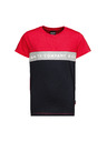Sam 73 Blaues und rotes Jungen-T-Shirt mit SAM 73