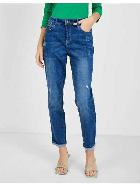 Orsay Dunkelblaue Damen Boyfriend Jeans ORSAY