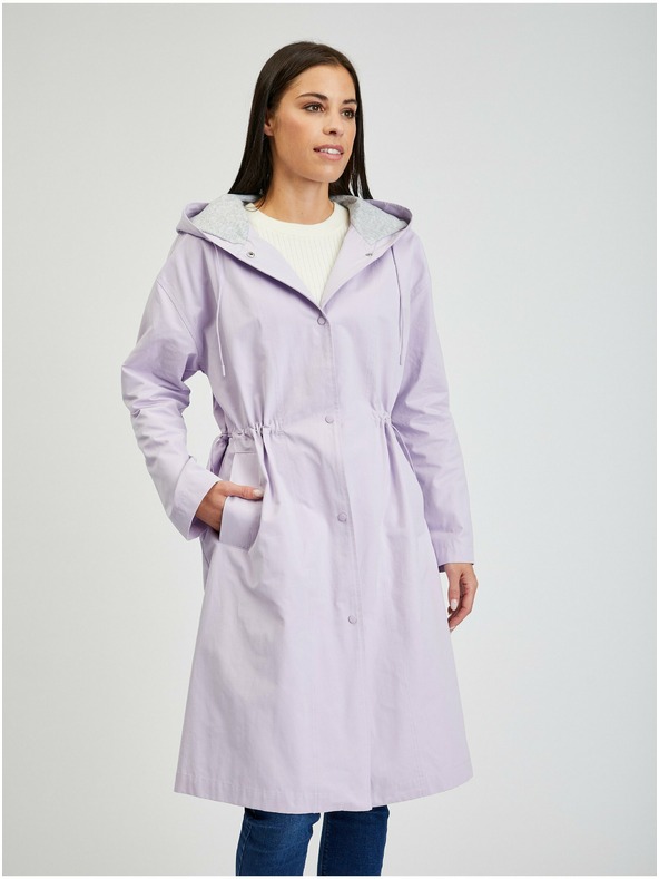 Orsay ORSAY hellvioletter Damen-Parka