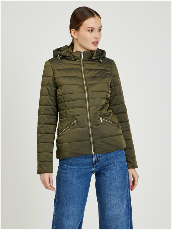 Orsay Khaki Damen Steppjacke Jacke ORSAY