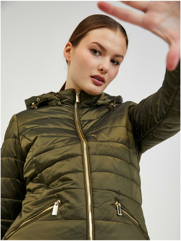 Orsay Khaki Damen Steppjacke Jacke ORSAY