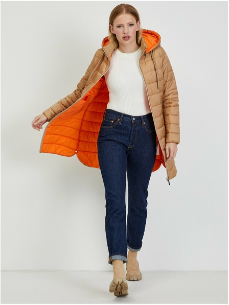 Orsay Hellbrauner Damen-Winter-Steppmantel ORSAY