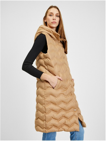 Orsay Braune Damen-Steppweste ORSAY