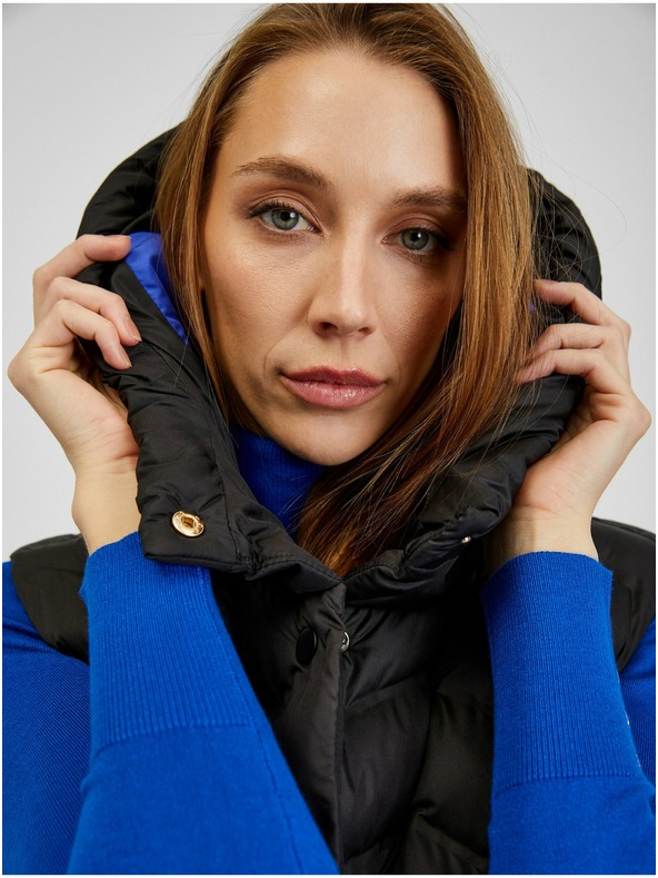 Orsay Schwarze Damen-Steppweste ORSAY