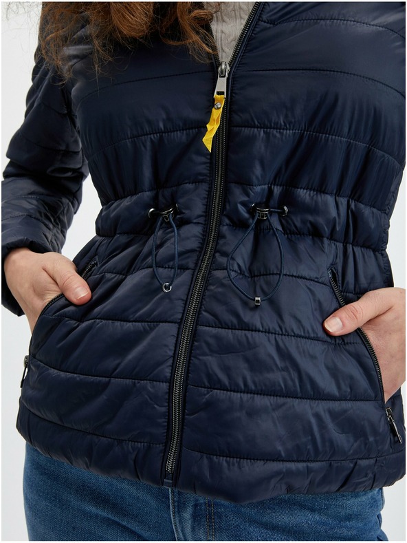 Orsay Dunkelblau, leichte gesteppte Damenjacke ORSAY