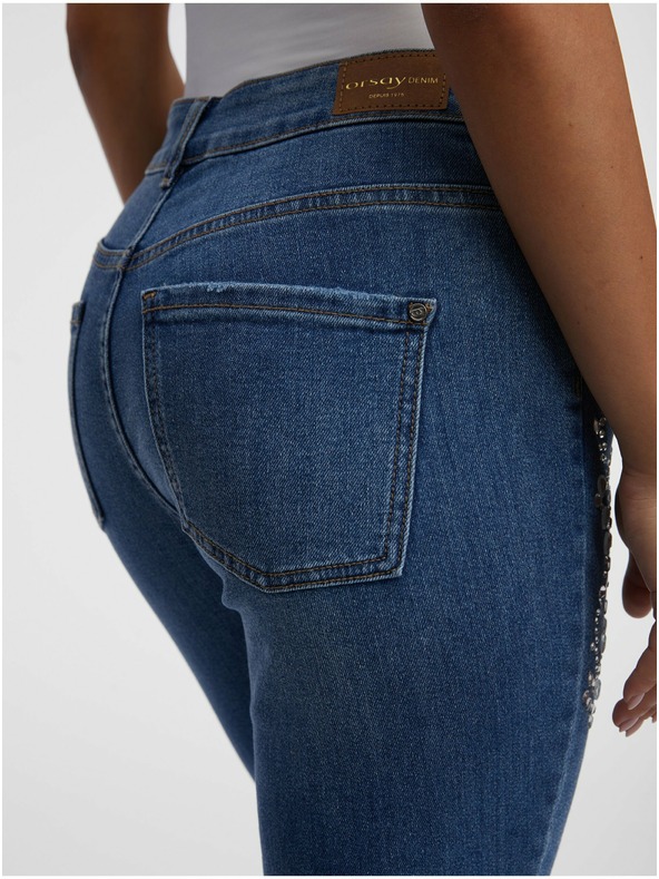Orsay Blaue Damen Slim Fit Jeans ORSAY