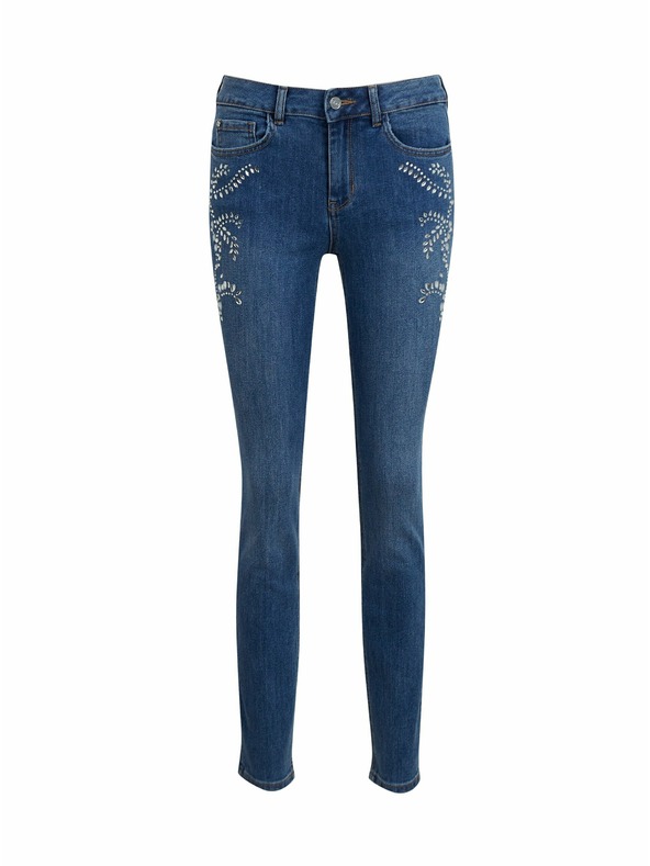 Orsay Blaue Damen Slim Fit Jeans ORSAY