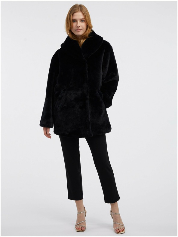 Orsay Schwarzer Damenmantel ORSAY