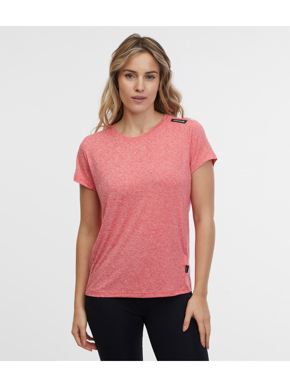 Sam 73 Koralle gestreiftes Damen-T-Shirt SAM 73 Dafne