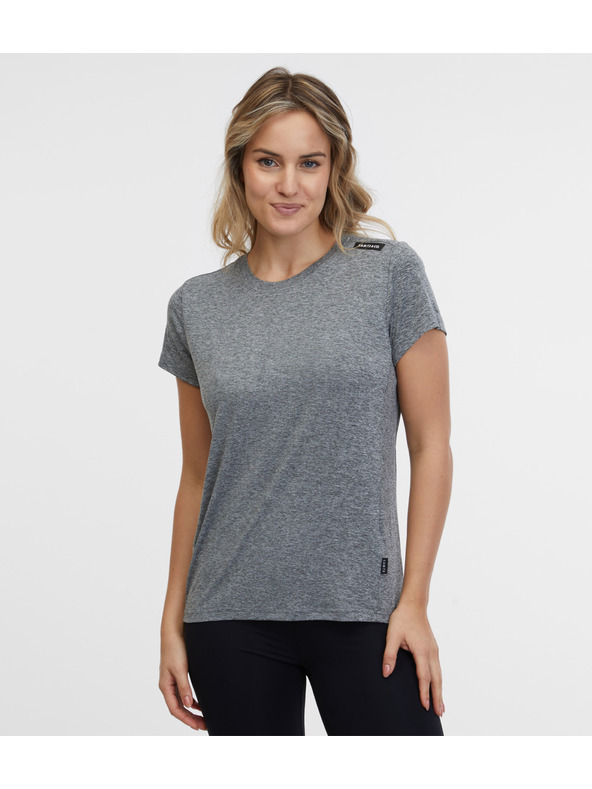 Sam 73 Graues gestreiftes Damen-T-Shirt SAM 73 Dafne