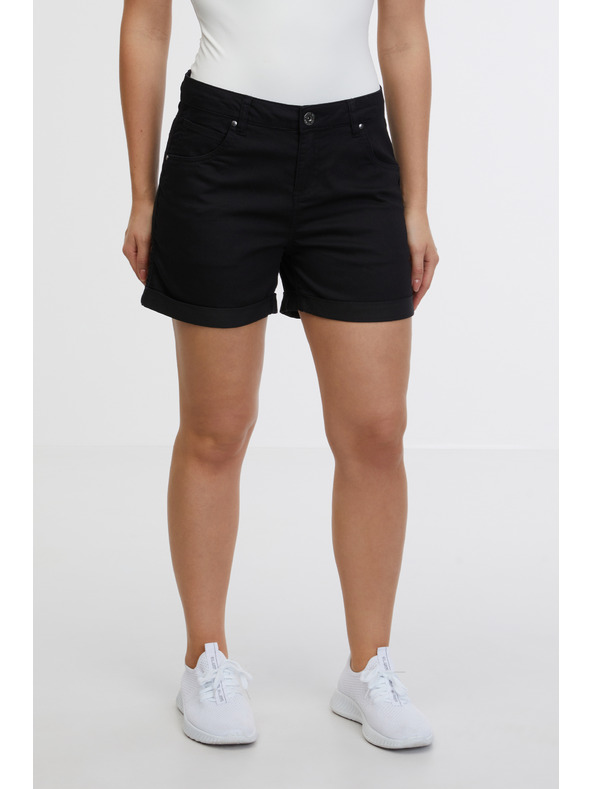 Sam 73 Schwarze Denim-Shorts für Damen SAM 73 Azura