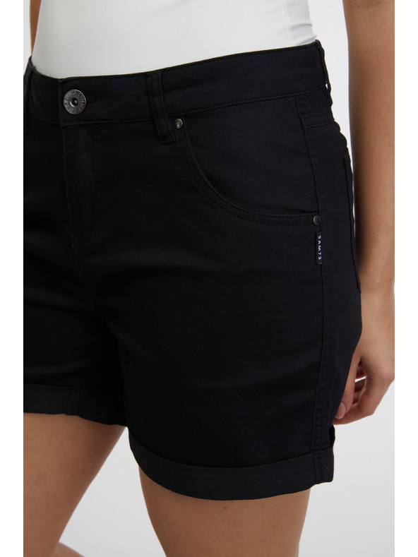 Sam 73 Schwarze Denim-Shorts für Damen SAM 73 Azura