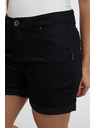 Sam 73 Schwarze Denim-Shorts für Damen SAM 73 Azura