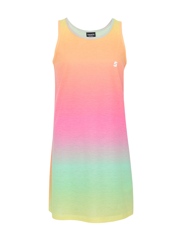 Sam 73 Grünes und rosa Kleid für Mädchen SAM 73 Sarabi