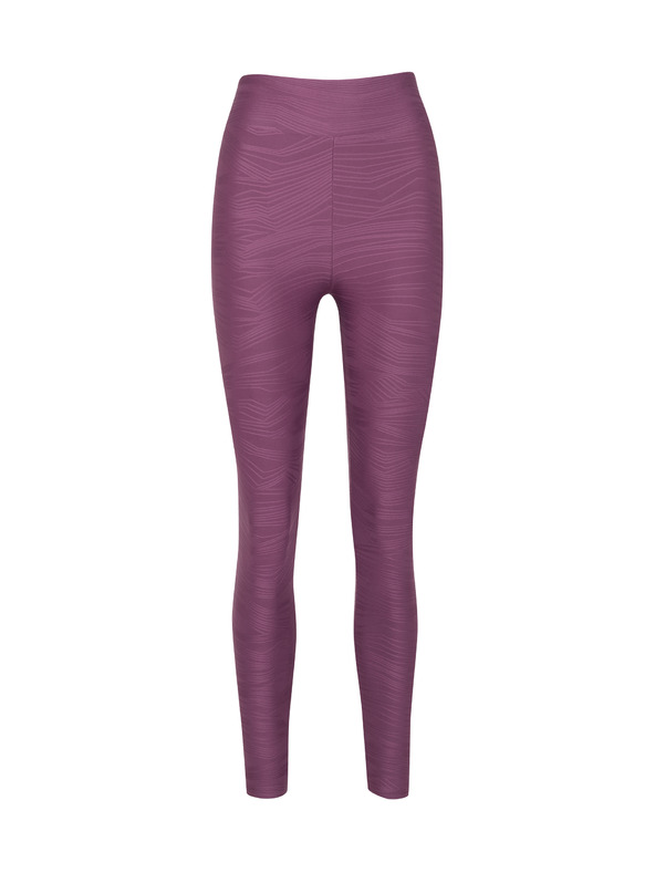 Orsay Lila gemusterte Damen-Sport-Leggings ORSAY