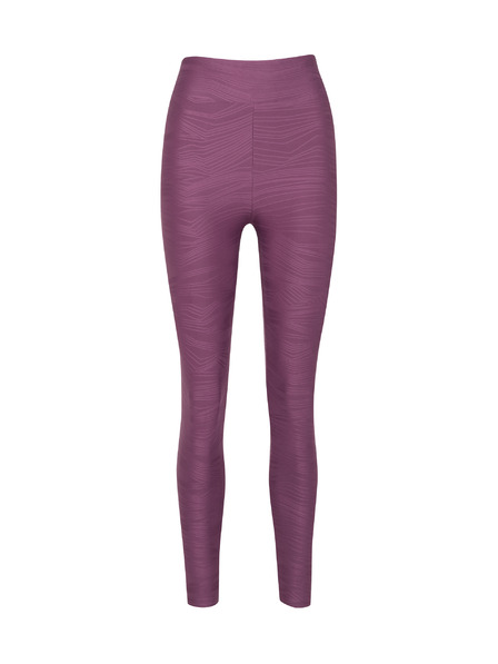 Orsay Lila gemusterte Damen-Sport-Leggings ORSAY