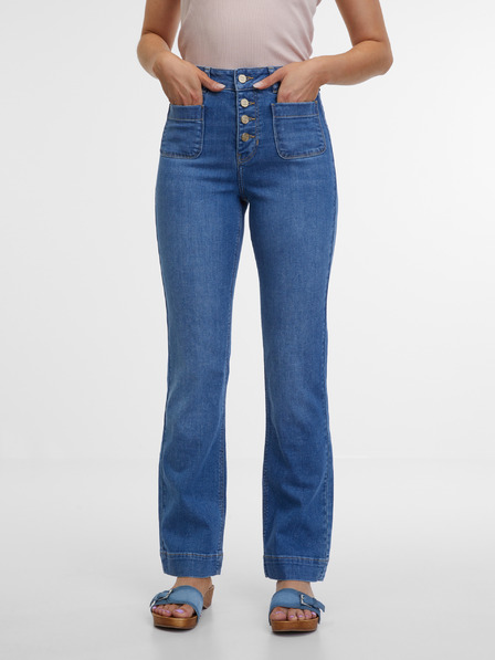 Orsay Blaue Damen-Bootcut-Jeans ORSAY
