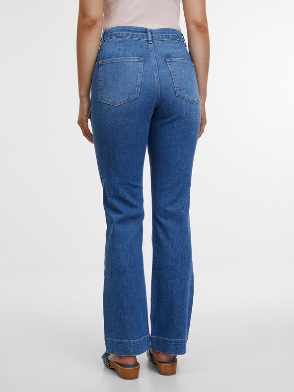 Orsay Blaue Damen-Bootcut-Jeans ORSAY