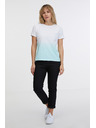 Sam 73 Blau-weißes Damen-T-Shirt SAM 73 Dolores