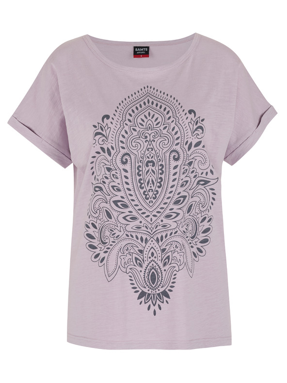 Sam 73 Hellviolettes Damen-T-Shirt SAM 73 Nazarena