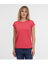 Sam 73 Korallfarbenes Damen Basic T-Shirt SAM 73 Miranda