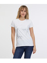Sam 73 Weißes Damen-T-Shirt SAM 73 Marianela