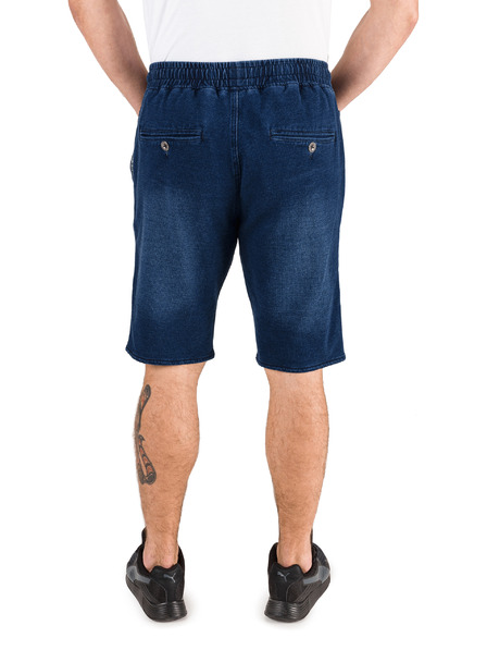 Sam 73 Dunkelblaue Herren Denim Shorts SAM 73