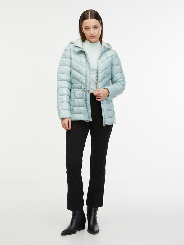 Orsay Grauer Damen-Winter-Steppmantel ORSAY