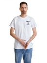 Sam 73 Weißes Herren-T-Shirt SAM 73 Terence