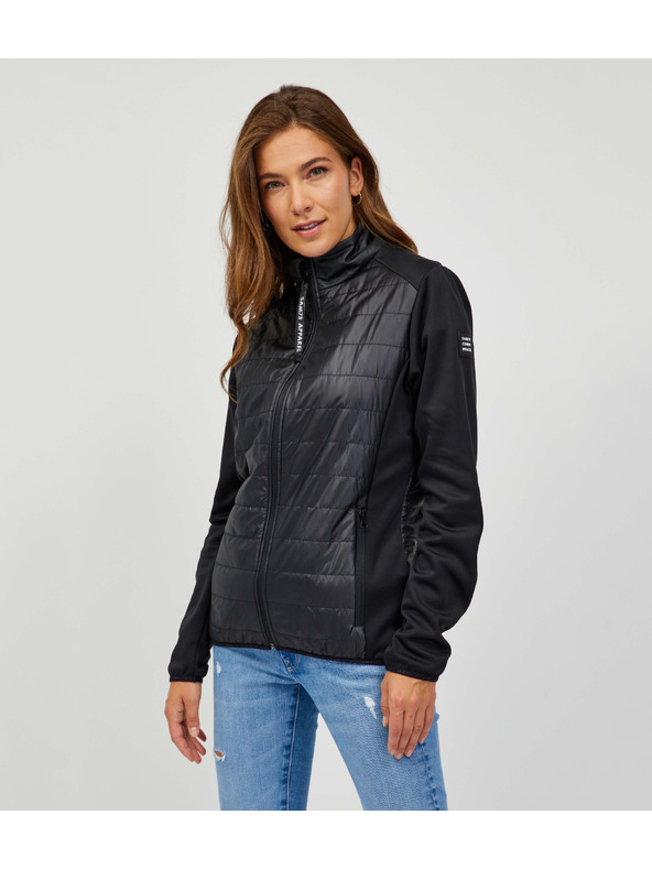 Sam 73 Schwarze leichte Steppjacke für Damen 73 Besd