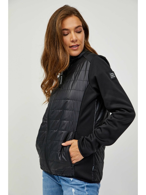 Sam 73 Schwarze leichte Steppjacke für Damen 73 Besd